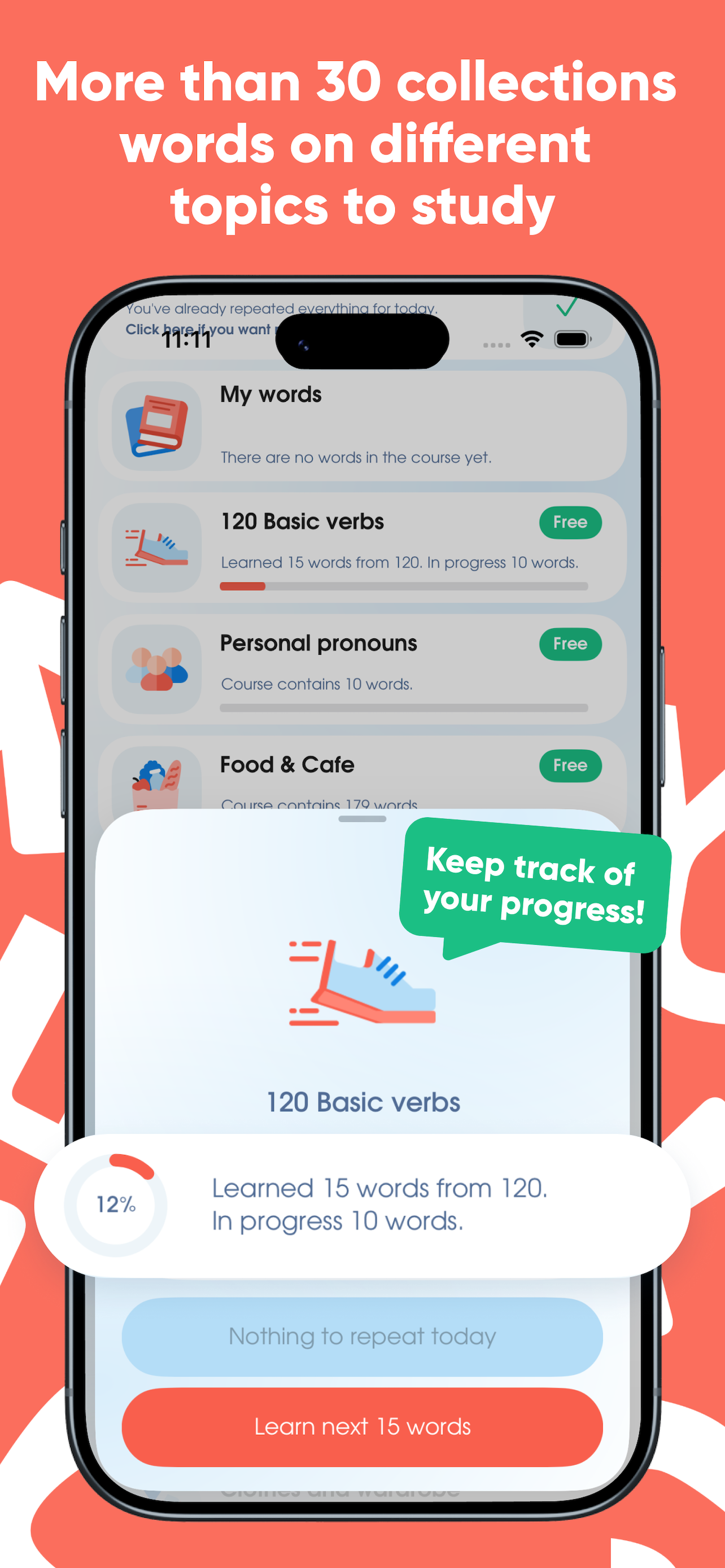 Word sets by topic