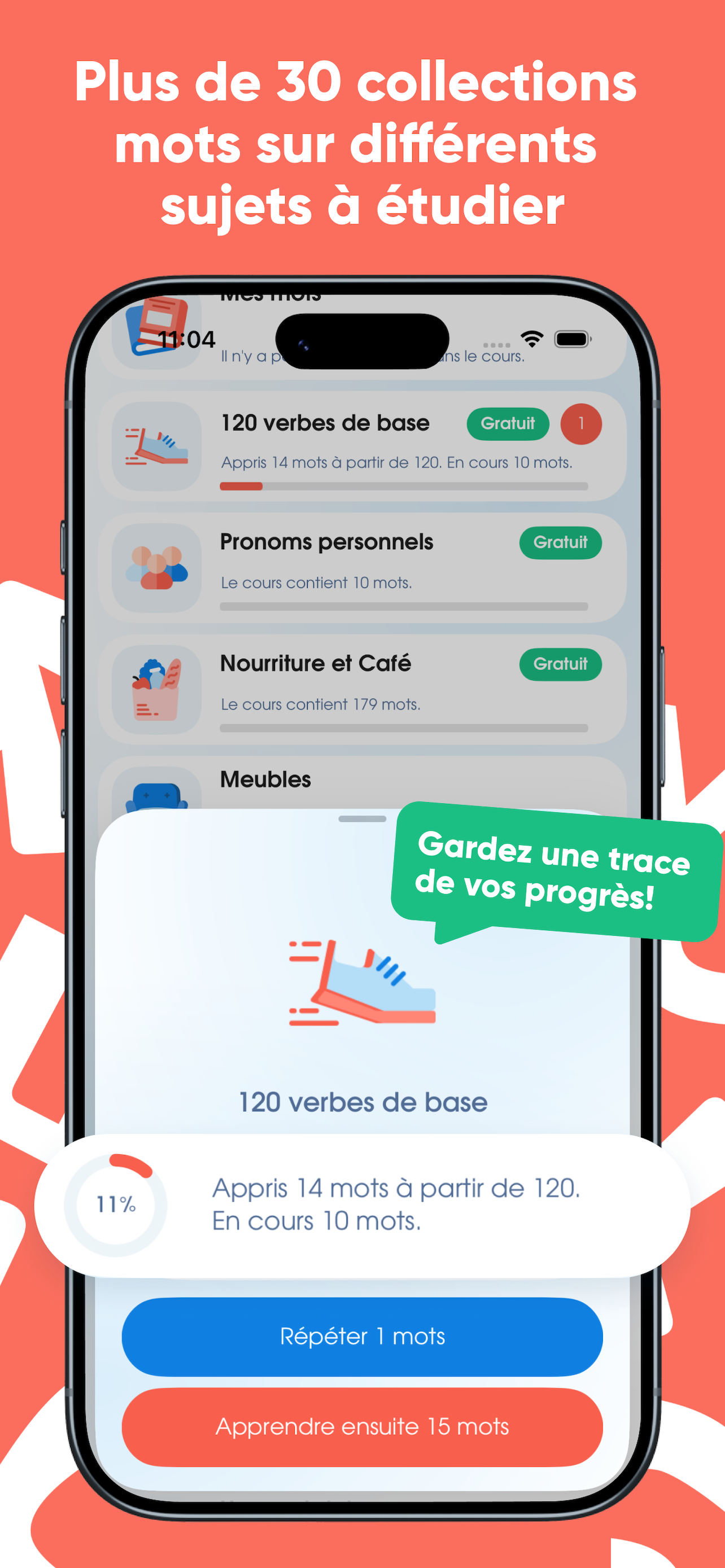 Listes de mots par thème